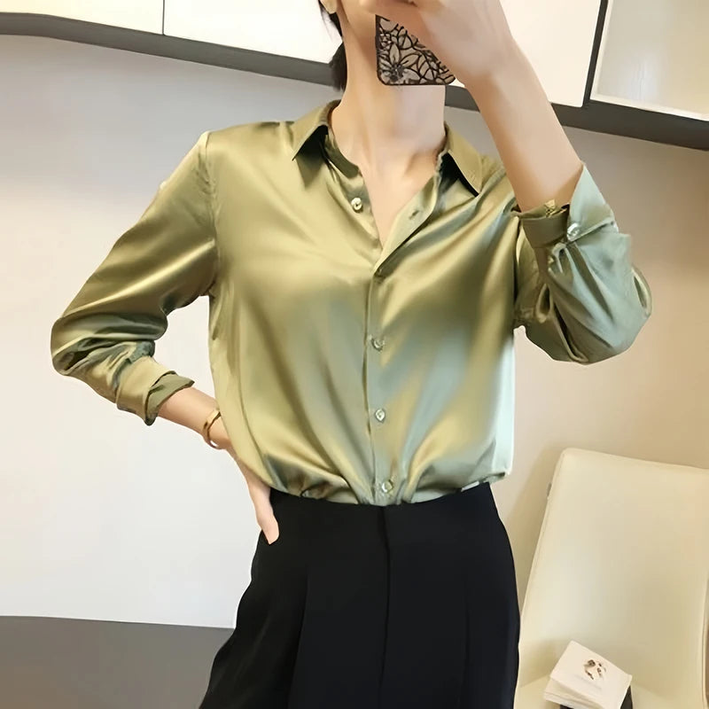 Essential Satin Shirt