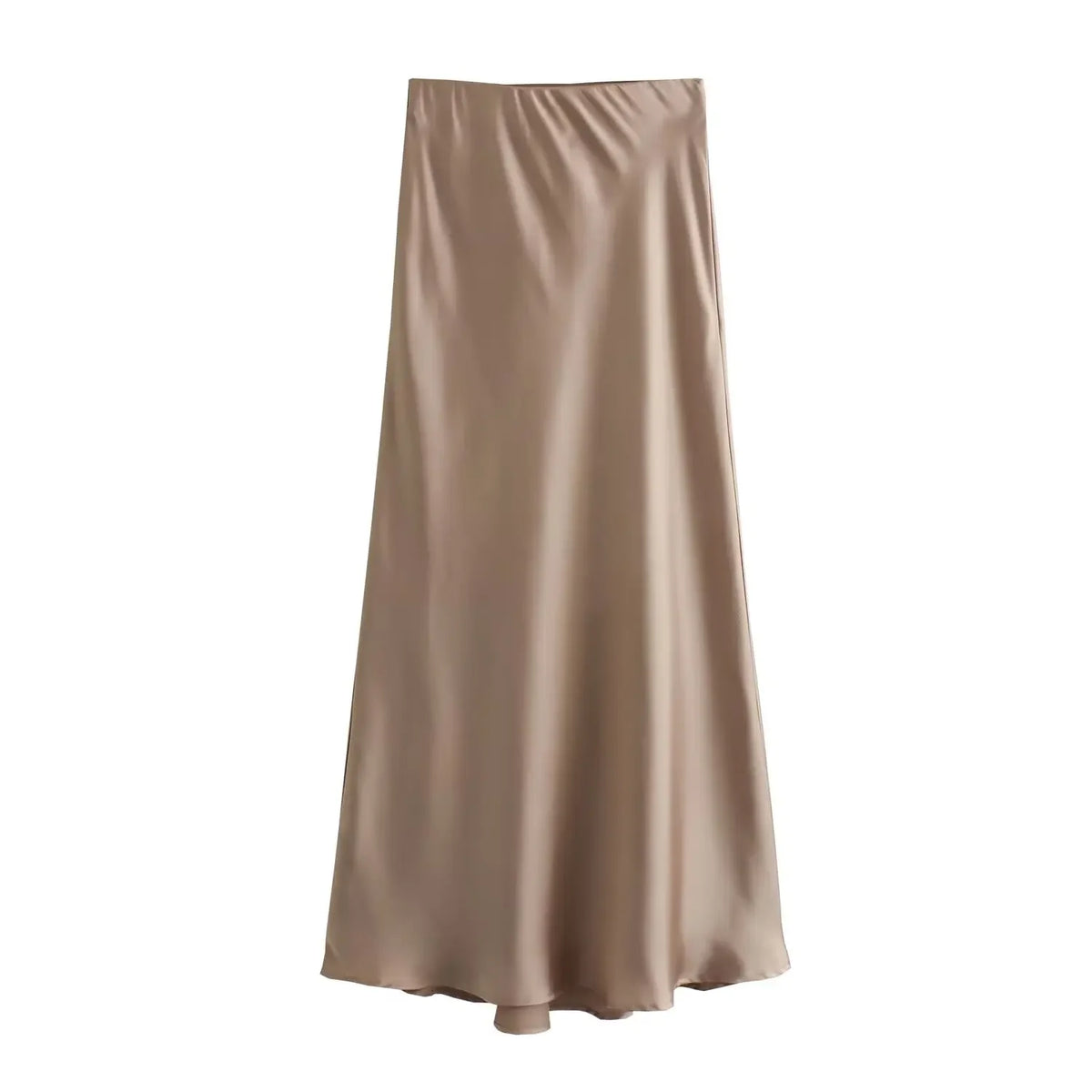 Premium satin skirt