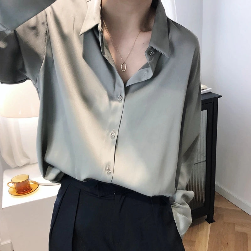 Essential Satin Shirt